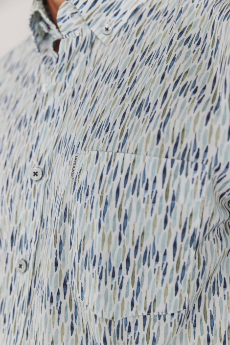 State of Art shirt ss print popli